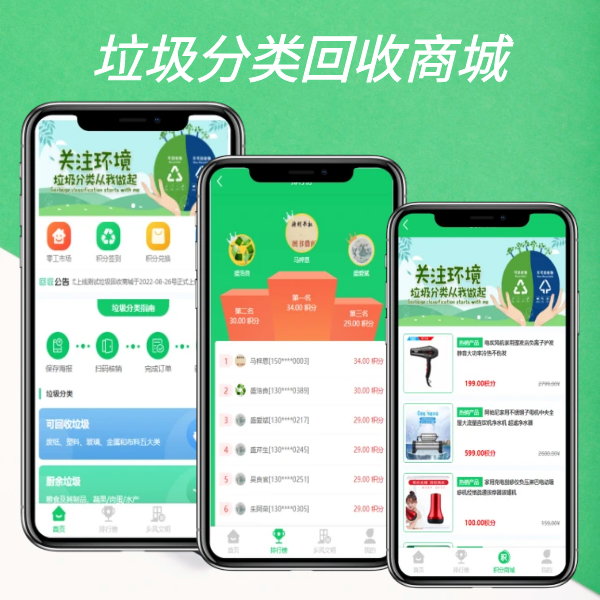 废品收回分类商城